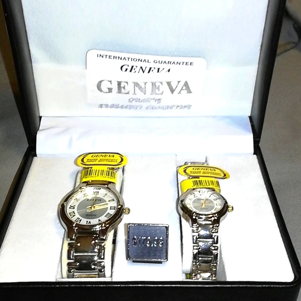 Watches him &her